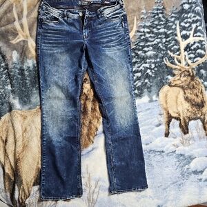 Silver Jeans Women's Med Slim Boot Cut 34x33